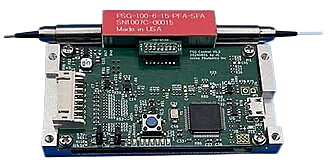 偏振發(fā)生器 PSG-100 用于偏振相關(guān)損耗 (PDL) 測量，自鎖