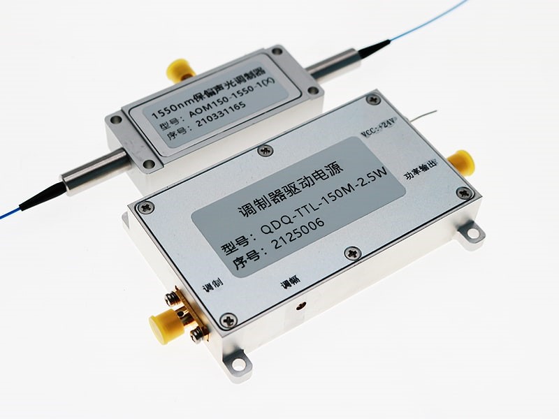 633nm 保偏聲光調(diào)制器（工作頻率80MHz FC/APC）